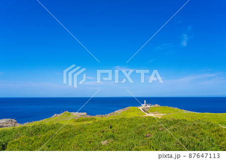沖縄県　辺戸岬 87647113