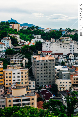 residential buildings in center of Rio de Janeiro, Brazil - may, 2019 87652015