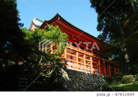 比叡山延暦寺　横川中堂　滋賀県大津市坂本 87652694