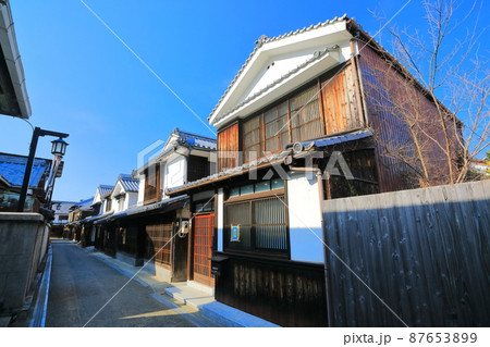 【広島県】御手洗町並み保存地区の常磐町通り（とびしま海道） 87653899
