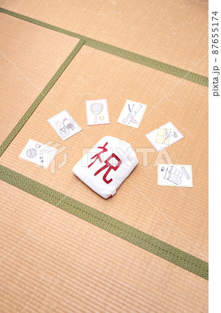 一升餅と選び取りカード 87655174