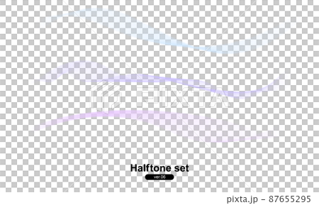 Halftone wave (pastel) 87655295