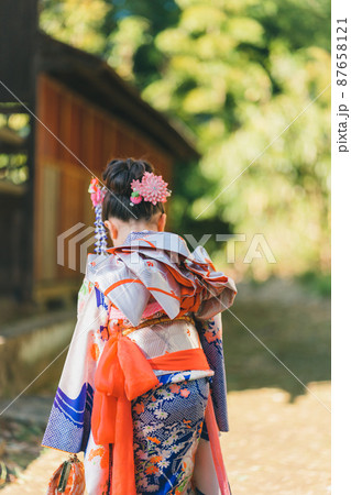7歳の七五三の写真素材 [87658121] - PIXTA