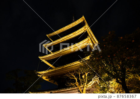 最後の東山花灯路、八坂の塔 最後の東山花灯路、八坂の塔 87658367