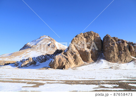 パミール高原　山 87658473