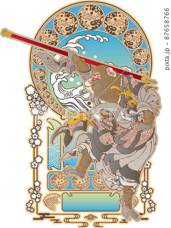 浮世絵　孫悟空　その4　和風ゴシックバージョン 87658766
