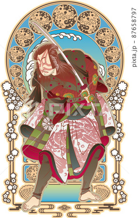 浮世絵 歌舞伎役者 その69 和風ゴシックバージョン 浮世絵 歌舞伎役者 その69 和風ゴシックバージョン 87658797