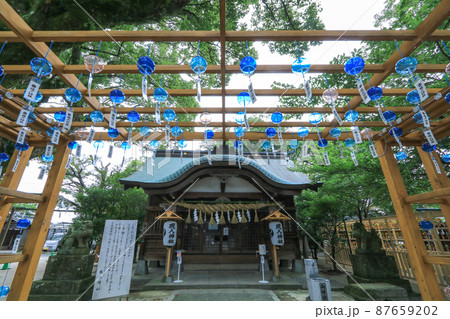 現人神社の風鈴回廊 87659202