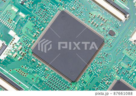 プリント回路基板 パッケージ QFP プリント回路基板 パッケージ QFP 87661088