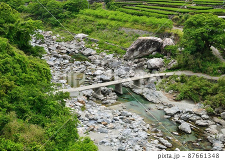 長屋の沈下橋 87661348