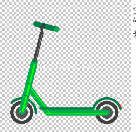 電動キックボードのイラストイメージ 87661799