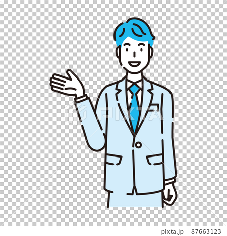 Line art person Line art person 87663123