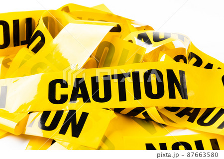 CAUTION　テープ 87663580