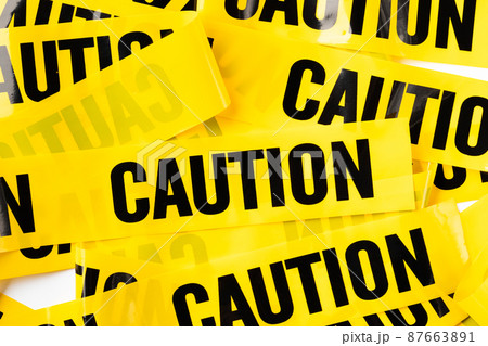 CAUTION テープ CAUTION テープ 87663891