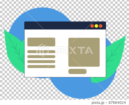 網站主頁模板屏幕插圖 87664024