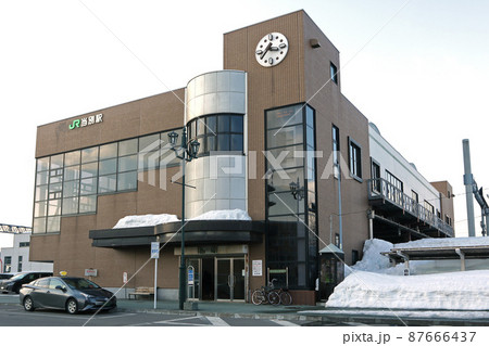 当別駅　JR当別駅　G13　南口　改称当日　石狩当別駅　学園都市線　札沼線 87666437