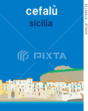 チェファル― cefalu シチリア sicilia イタリア italia チェファル― cefalu シチリア sicilia イタリア italia 87666738