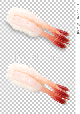 寿司　甘えび　影アリ　影ナシ 87666784