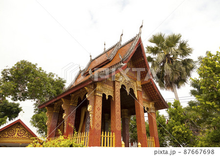 Wat Sene temple in Luang Prabang, Laos Wat Sene temple in Luang Prabang, Laos 87667698