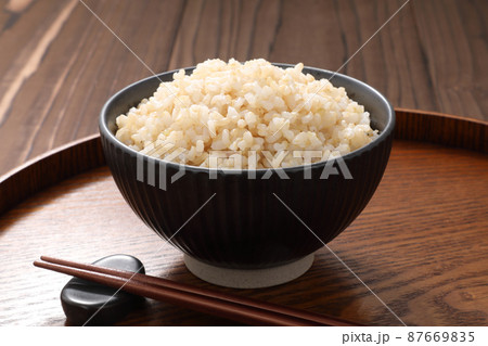 玄米ご飯 87669835