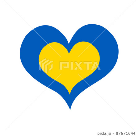 Ukraine flag vector illustration 87671644