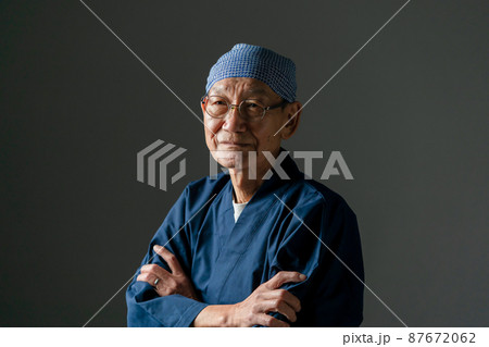 シニア 職人 作務衣 シニア 職人 作務衣 87672062