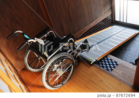 車椅子・ケアスロープ・デイサービスお迎え 車椅子・ケアスロープ・デイサービスお迎え 87672694