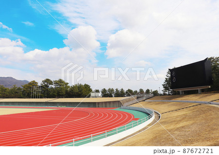 島根県出雲市「島根県立浜山公園陸上競技場」 島根県出雲市「島根県立浜山公園陸上競技場」 87672721