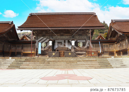 島根県出雲市「出雲大社 御本殿」 島根県出雲市「出雲大社 御本殿」 87673785