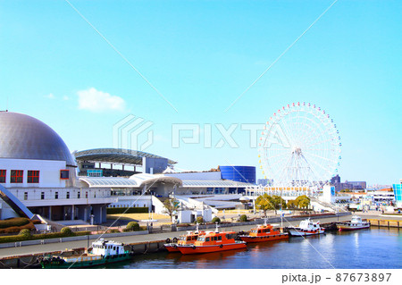 名古屋市、名古屋港水族館の風景 87673897