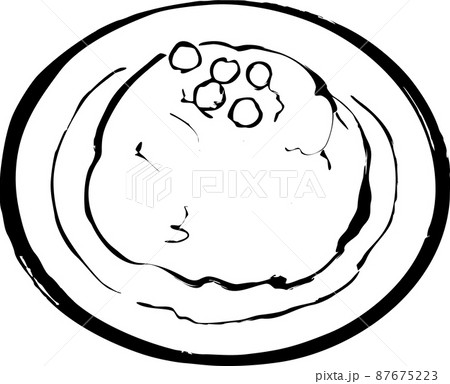 天津飯のイラスト 天津飯のイラスト 87675223