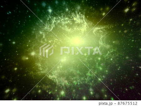 Space stars and nebula 87675512