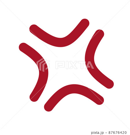 Anger mark furious dissatisfied frustrated sign  Stock Illustration  62679643  PIXTA