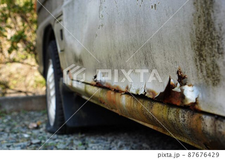 放置された廃車 放置された廃車 87676429