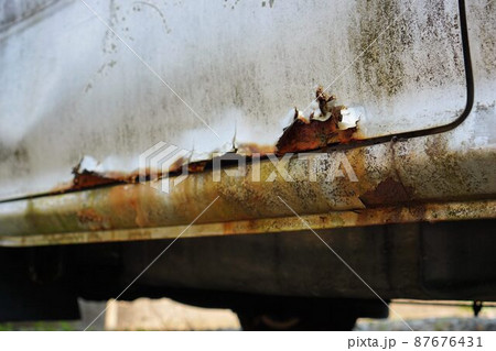 放置された廃車 放置された廃車 87676431