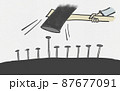 釘を打つ 87677091