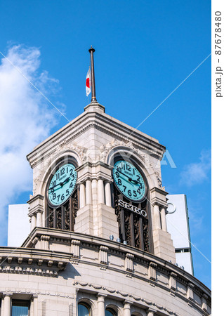 日本の東京都市景観 3.11-14時46分…希望の鐘…あの日を忘れない…=11日、14時46分、銀座 日本の東京都市景観 3.11-14時46分…希望の鐘…あの日を忘れない…=11日、14時46分、銀座 87678480