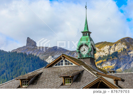 Wengen, Switzerland Wengernalp railway station Wengen, Switzerland Wengernalp railway station 87679703