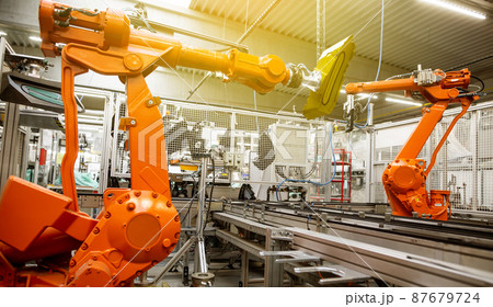 Discontinued, stopped production due to huge economic crisis in automotive industry, industrial concept Discontinued, stopped production due to huge economic crisis in automotive industry, industrial concept 87679724