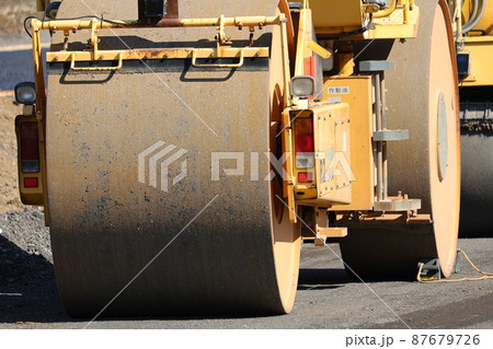 道路舗装用マカダムローラー 道路舗装用マカダムローラー 87679726