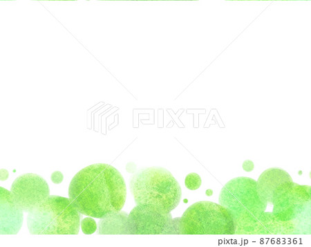 初夏の水彩壁紙 横シームレス のイラスト素材