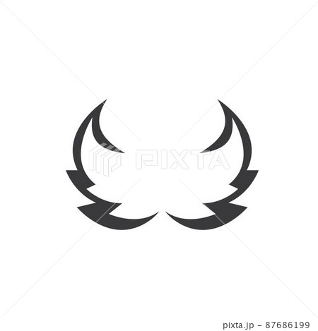wings vector icon element concept design 87686199