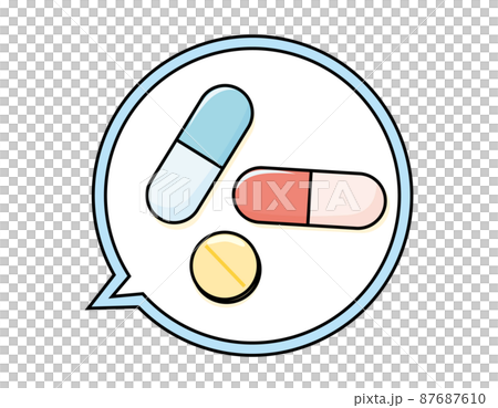 Medicine Oral medicine Vector illustration 87687610