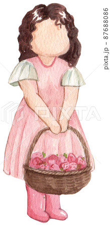 Strawberry harvest and decor watercolor png icon 87688086