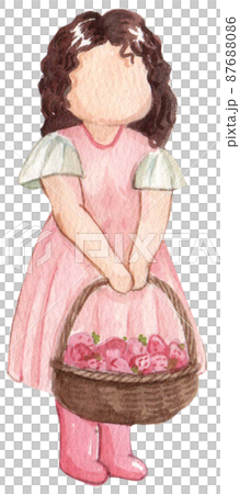 Strawberry harvest and decor watercolor png icon 87688086