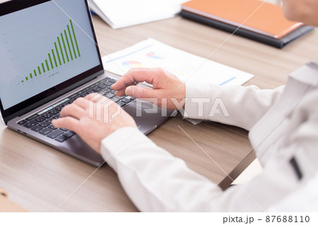 ビジネス シニア男性 ビジネス シニア男性 87688110