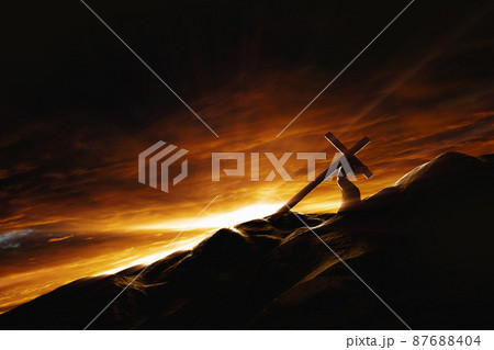 クロス 苦難 クリスチャン 87688404