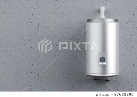 Boiler or water heater on wall 87688890