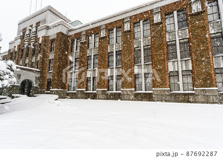しいのき迎賓館の雪景色 しいのき迎賓館の雪景色 87692287