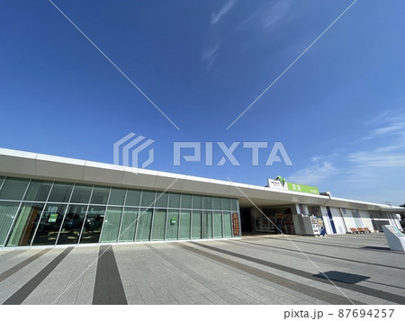 一般道からも利用できる　菖蒲サービスエリア 87694257